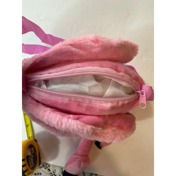 Flamingo Stuffed Animal Purse - Picture 7 of 12